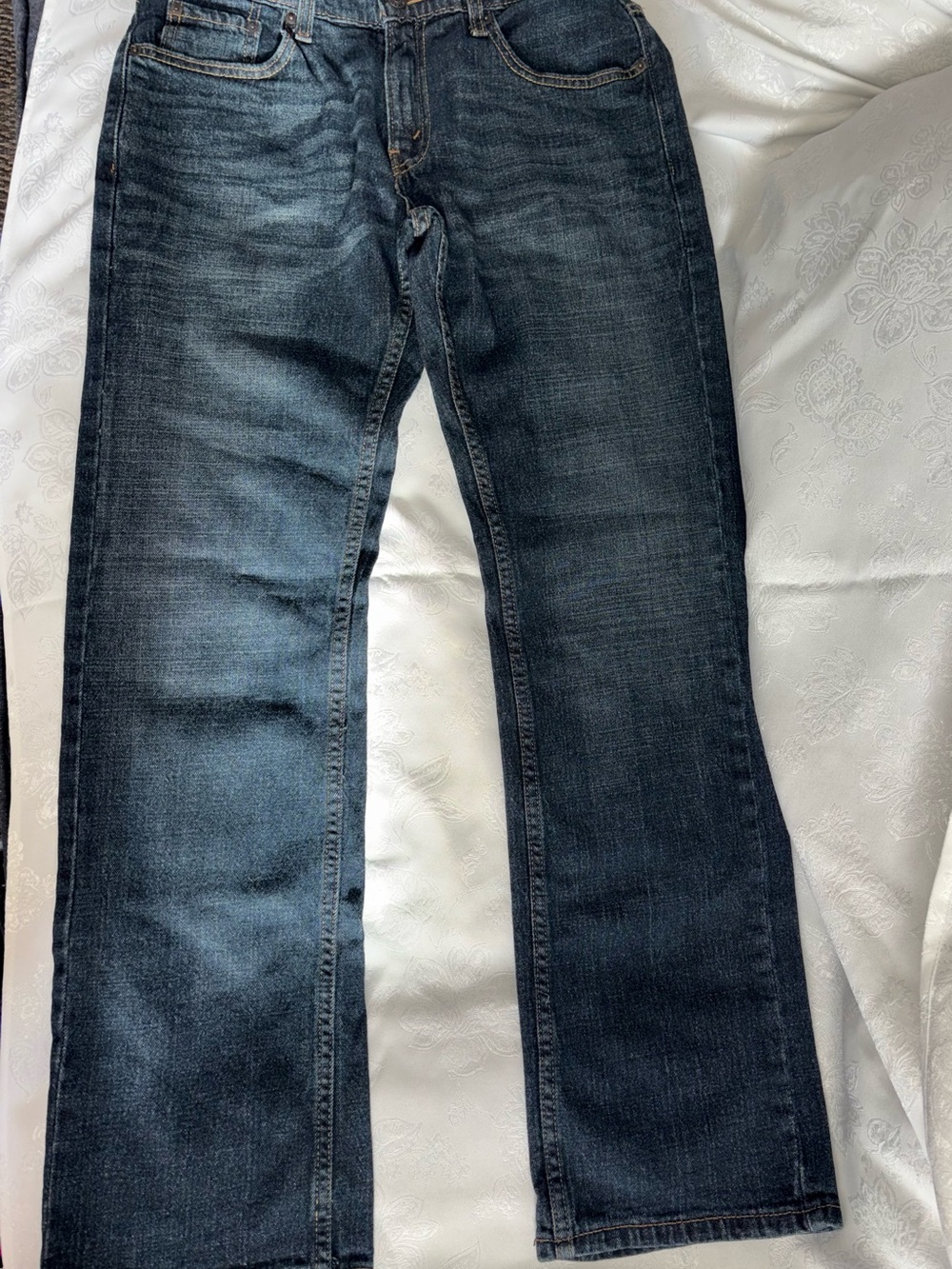 Levi Strauss Signature Relaxed Fit Jeans 30x32 Dark Blue